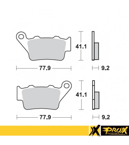ProX Rear Brake Pad KTM125/200/250 '94-03 - BOX 10 pcs.
