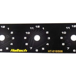 haltech triple switch panel only includes yellow & red knobs