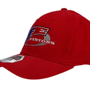 je pistons red s/m crv bill hat