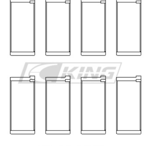 king conrod bearing shell alfa 105, 105.48 ,ar016 ,ar64104