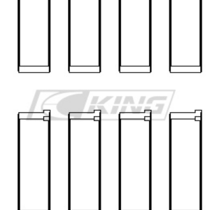 king conrod bearing shell ford 2.3l ecoboost mazda l3 vdt mz