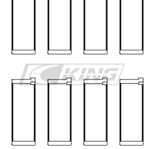 king conrod bearing shell lancia hf integrale 2.0l 8v/16v