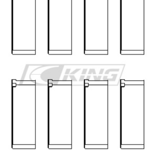 king conrod bearing shell mini (bmw) w11b16