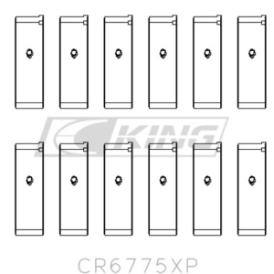 king conrod bearing shell nissan vq35de, vq35hr