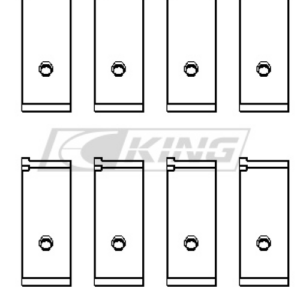 king conrod bearing shell suzuki g13a, g13b, g13ba, g13bb