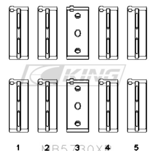 king main bearing shell lancia delta integrale