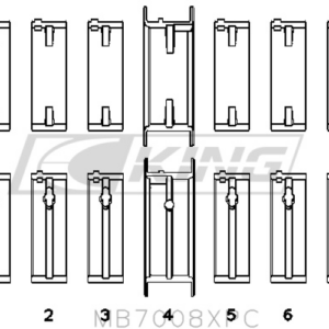 king main bearing shell nissan rb25det