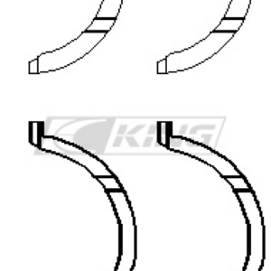 king thrust bearing nissan vq20de/vq25dd/vq25