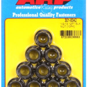 arp 1/2 13 12pt nut kit (10pcs)