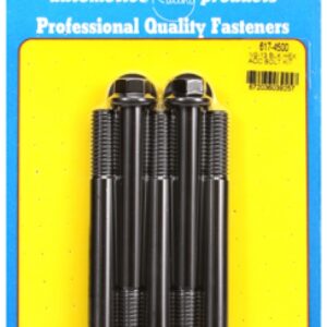 arp 1/2" 13 x 4.500 hex black oxide bolts (5pcs)