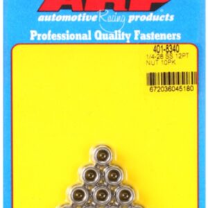 arp 1/4 20 ss 12pt nut kit