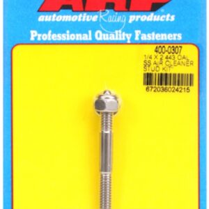 arp "1/4"" x 2.443 ss air cleaner stud kit"