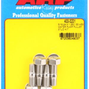 arp 5/16 24x1.250 ss hex water pump pulley stud kit
