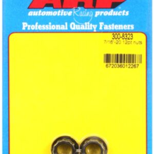 arp 7/16" 20 12pt nut kit (2 pcs)