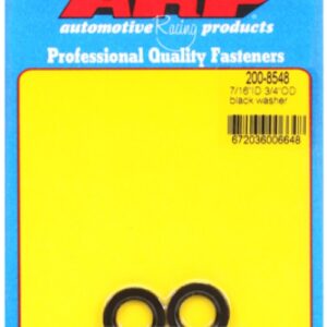 arp "7/16"id 3/4"od .120"th black washers" (2pcs)