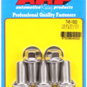 arp bolt kit 1/2 20 x 1.000 ss hex