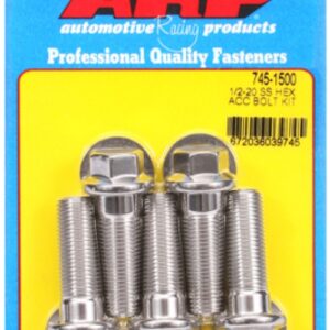 arp bolt kit 1/2 20 x 1.500 ss hex