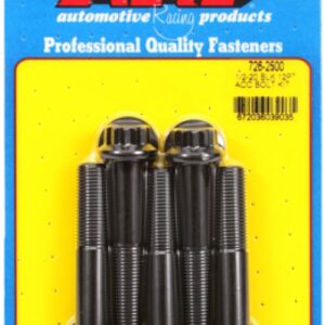 arp bolt kit 1/2 20 x 2.500 black oxide 12pt