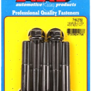 arp bolt kit 1/2 20 x 2.750 black oxide hex
