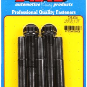 arp bolt kit 1/2 20 x 3.000 black oxide 12pt