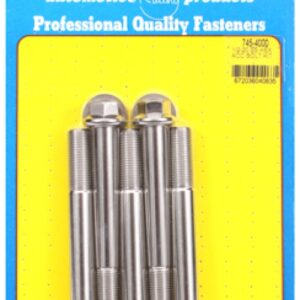 arp bolt kit 1/2 20 x 4.000 ss hex