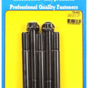 arp bolt kit 1/2 20 x 4.500 black oxide 12pt