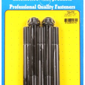 arp bolt kit 1/2 20 x 4.750 black oxide 12pt