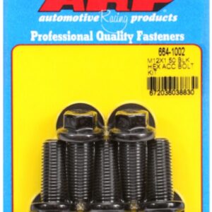arp bolt kit m12 x 1.50 x 30 black oxide hex