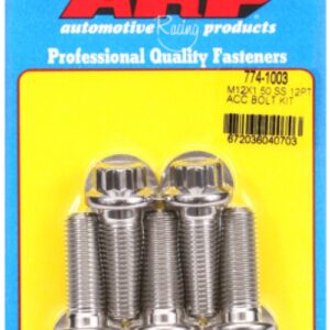 arp bolt kit m12 x 1.50 x 35 ss 12pt