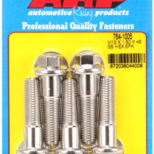 arp bolt kit m12 x 1.50 x 45 ss hex