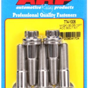 arp bolt kit m12 x 1.50 x 50 ss 12pt