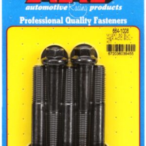 arp bolt kit m12 x 1.50 x 70 black oxide hex