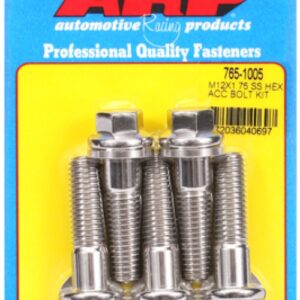 arp bolt kit m12 x 1.75 x 45 ss hex