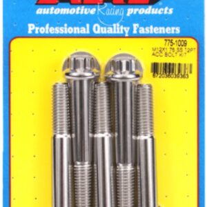 arp bolt kit m12 x 1.75 x 80 ss 12pt