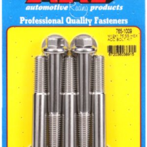 arp bolt kit m12 x 1.75 x 80 ss hex
