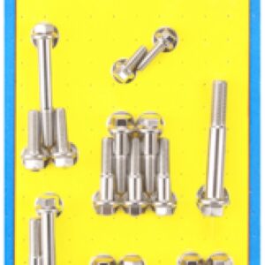 arp chrysler hemi 5.7/6.1l ss hex wp/timing cover bolt kit