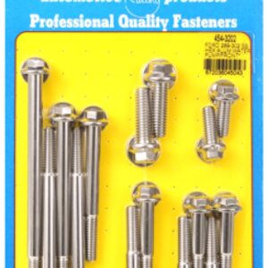 arp ford 289 302 ss hex alu wp and front cover bolt kit