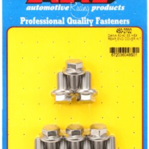 arp ford dana 60/40 ss hex rear end cover bolt kit