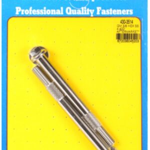 arp gm 3/8 x 4.400" hex ss starter bolt kit