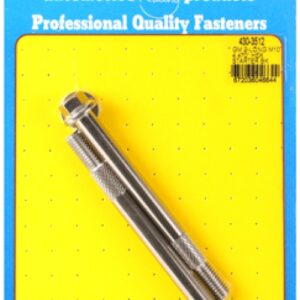 arp gm m10 x 4.470" hex ss starter bolt kit