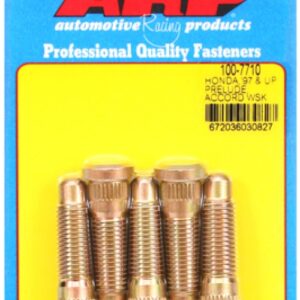 arp honda '97 up m12 x 1.85" wheel stud kit(5pcs)