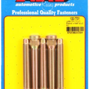 arp late gm drum brake wheel stud kit