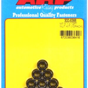 arp m 7 x 1.00 12pt nut kit (10pcs)