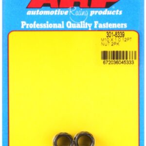 arp m10 x 1.00 12pt nut kit