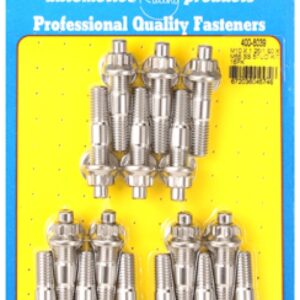 arp m10 x 1.25/1.50 x 55mm broached stud kit 16pcs