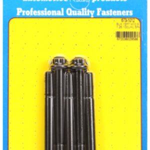 arp m10 x 1.25 x 100 12pt black oxide bolts (5pcs)