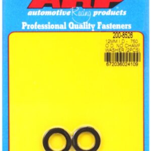 arp m12 id .750" od .120" th no chamfer washers (2pcs)