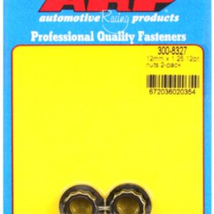 arp m12 x 1.25 12pt nut kit (2pcs)