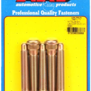 arp mitsubishi lancer evo viii wheel stud kit (5pcs)