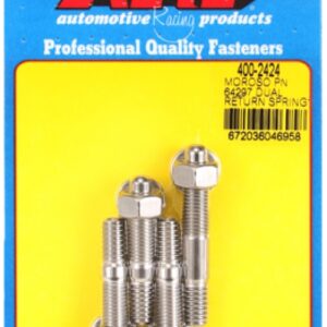 arp moroso 64927 dual rtrn spr no spacer plate ss carb stud